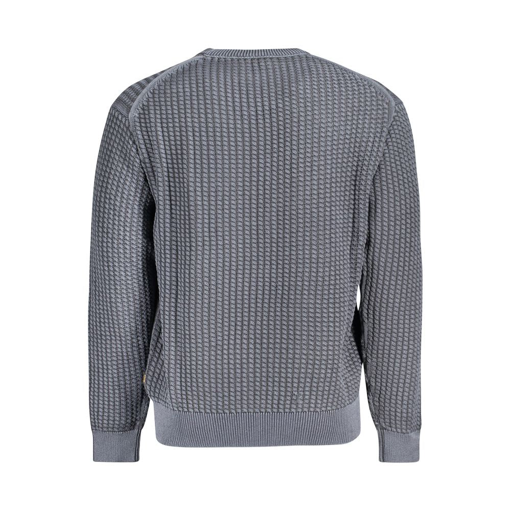 Hugo Boss Blue Cotton Men Sweater -   -  Hugo Boss.