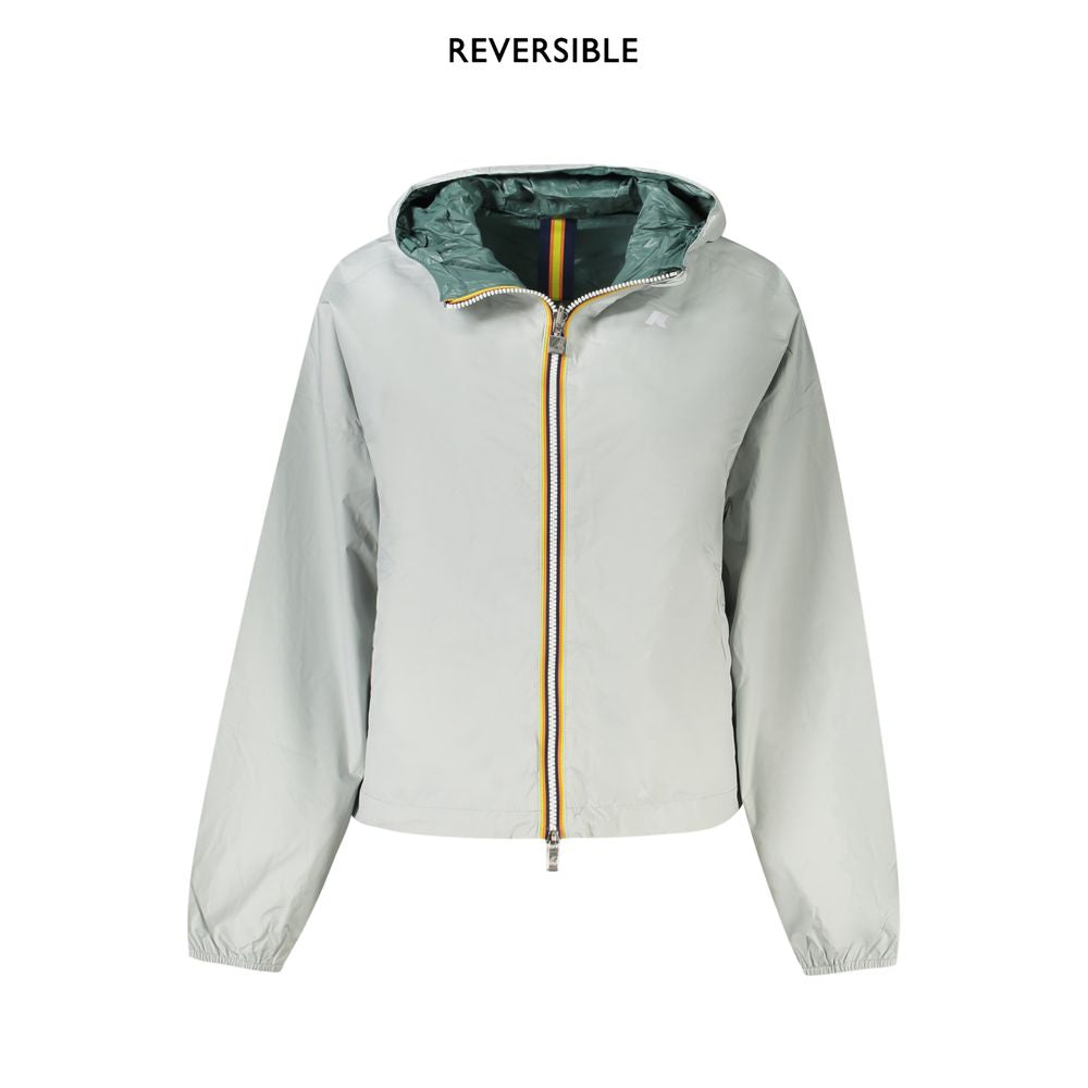 K-WAY Gray Nylon Women Jacket -   -  K-WAY.