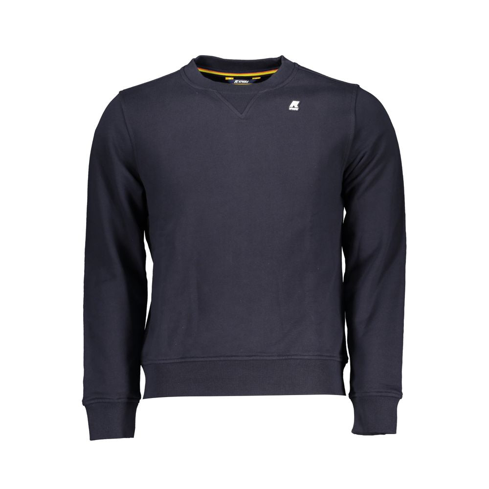 K-WAY Blue Cotton Sweater -   -  K-WAY.