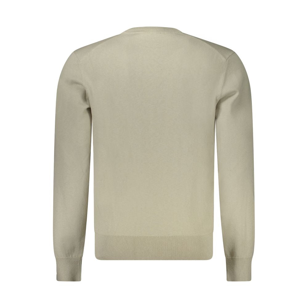 Hugo Boss Beige Cotton Men Sweater -   -  Hugo Boss.