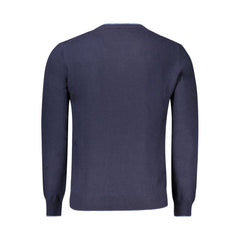 North Sails Blue Wool Men Sweater -   -  North Sails.