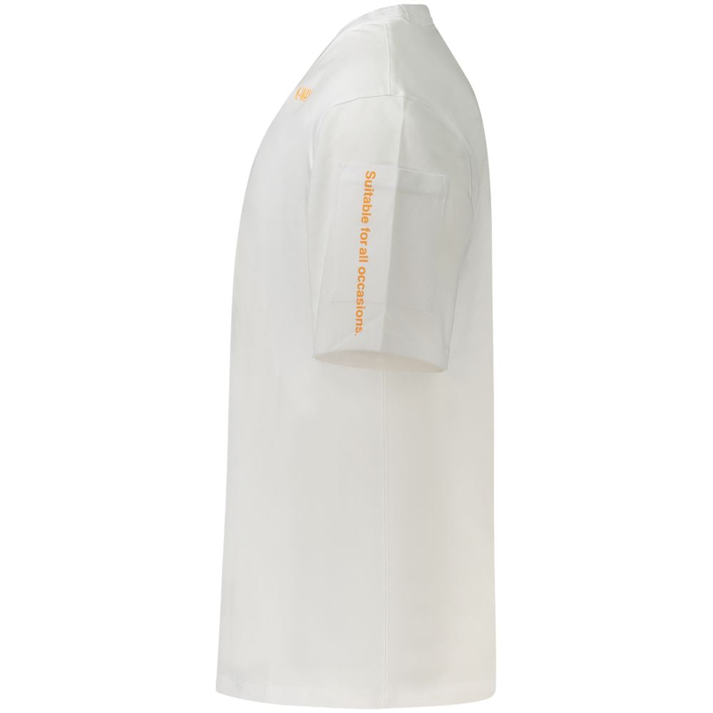 K-WAY White Cotton Men T-Shirt -   -  K-WAY.