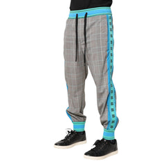 Dolce & Gabbana Multicolor Cotton Men Jogger Sweatpants Pants -   -  Dolce & Gabbana.