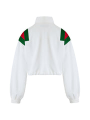 Gucci White Polyester Logo Sweatshirt -   -  Gucci.