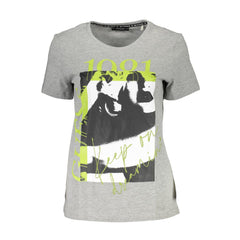 Guess Jeans Gray Cotton Unisex T-Shirt -   -  Guess Jeans.