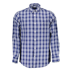 Gant Blue Cotton Men Shirt -   -  Gant.