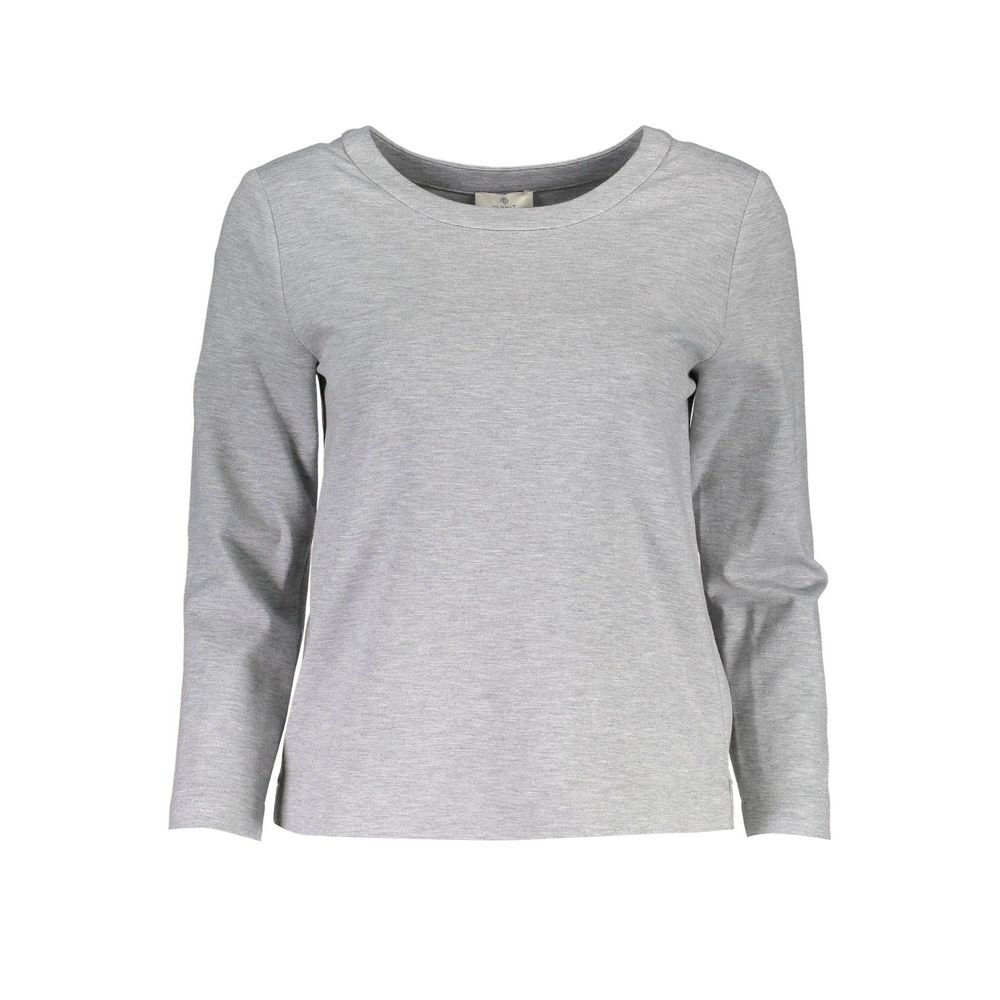 Gant Gray Elastane Unisex Sweatshirt -   -  Gant.
