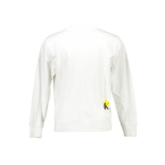 Calvin Klein White Cotton Unisex Sweatshirt -   -  Calvin Klein.