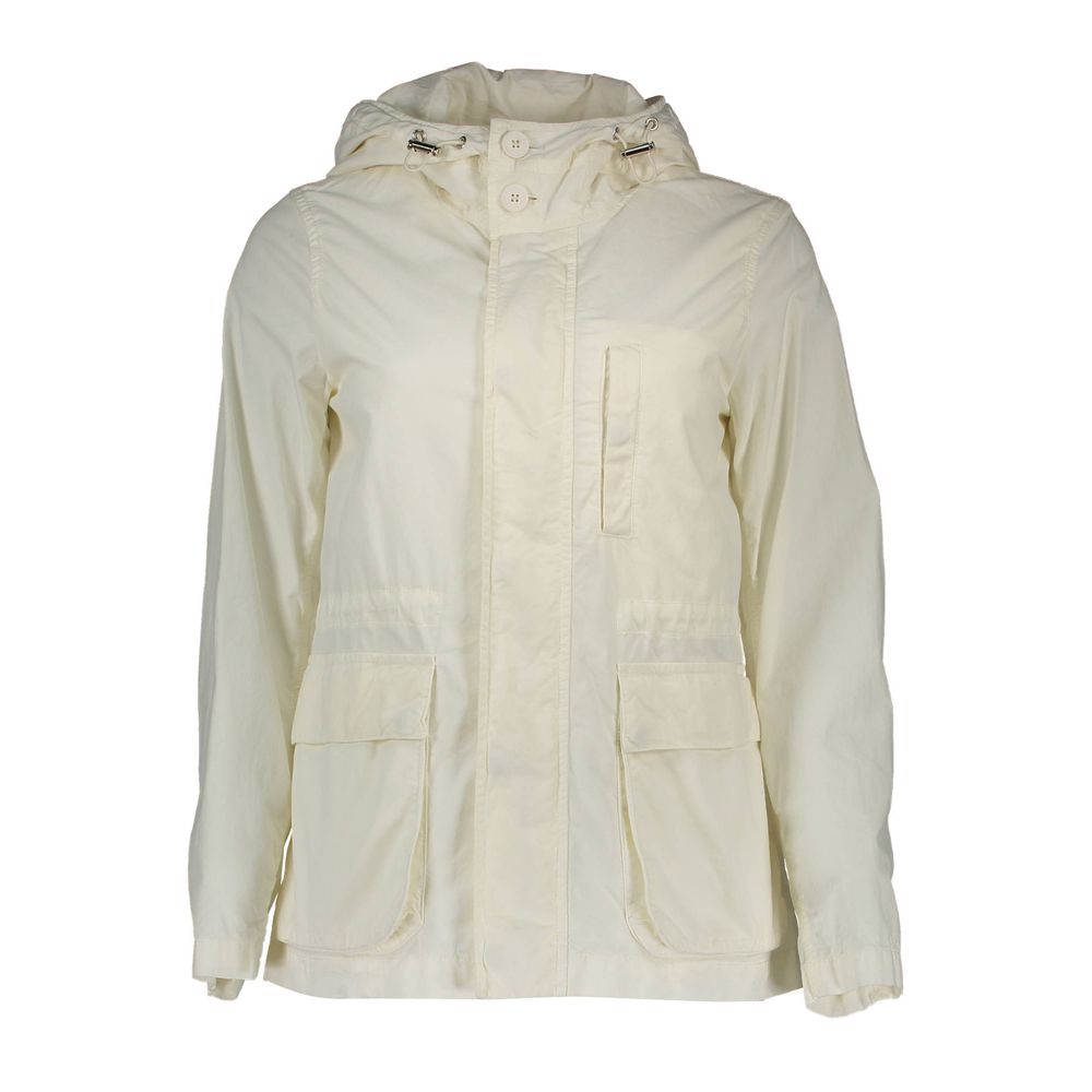 Gant White Cotton Women Jacket -   -  Gant.