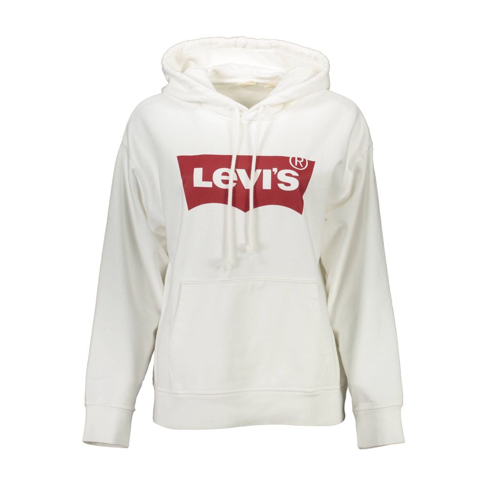 Levi's White Cotton Unisex Sweatshirt -   -  Levi's.