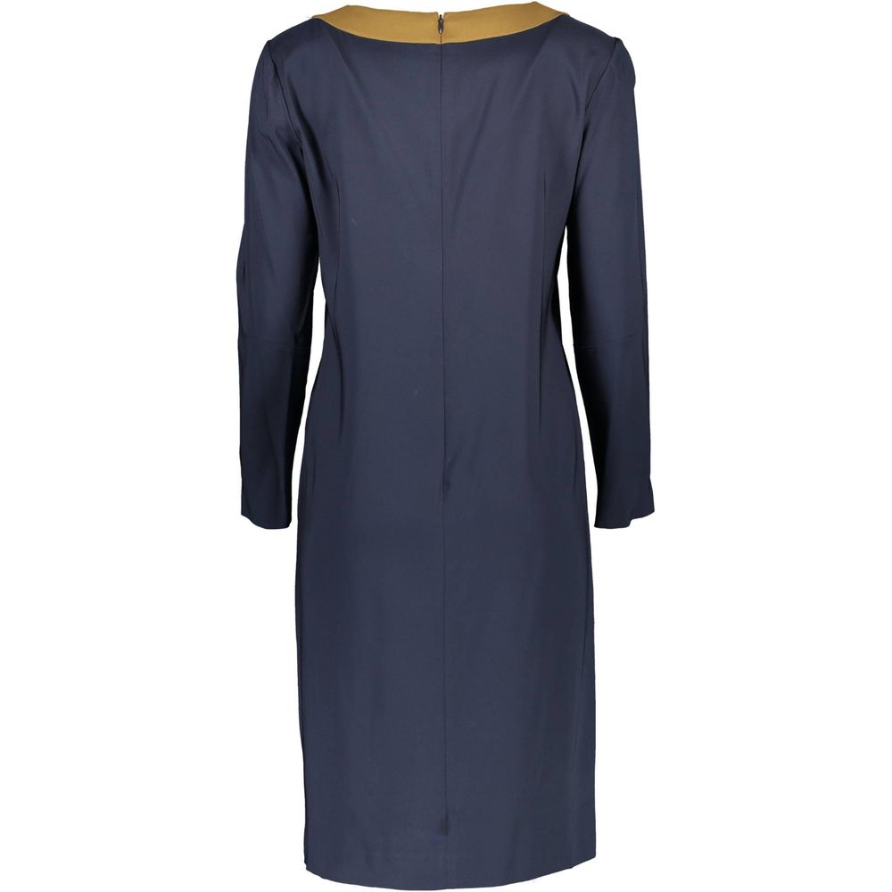 Gant Blue Viscose Women Dress -   -  Gant.