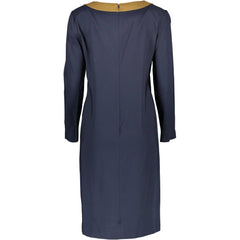Gant Blue Viscose Women Dress -   -  Gant.