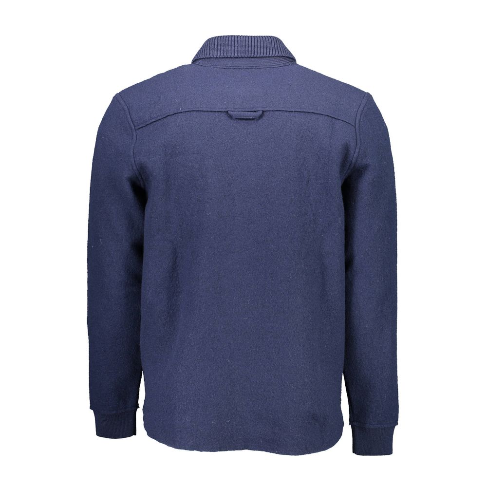 Gant Blue Wool Men Sweater -   -  Gant.