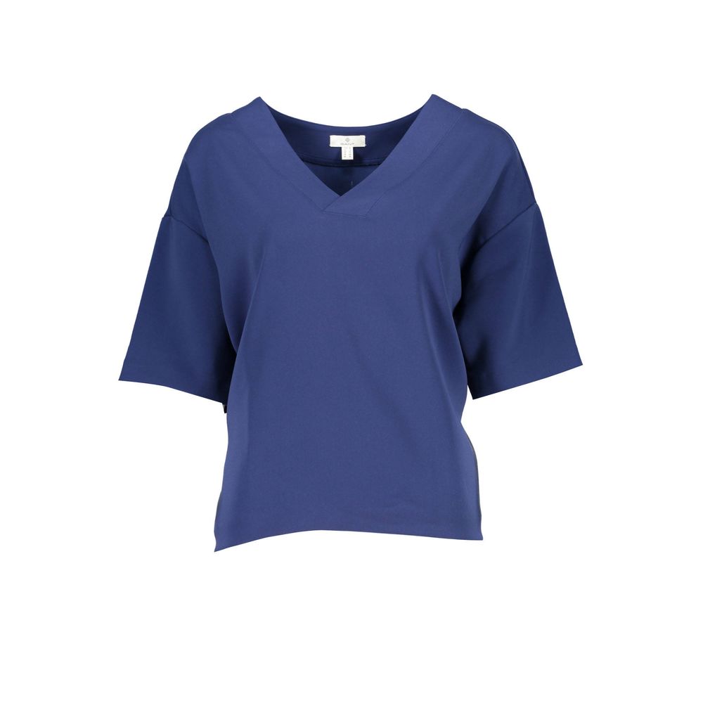 Gant Blue Cotton Unisex T-Shirt -   -  Gant.