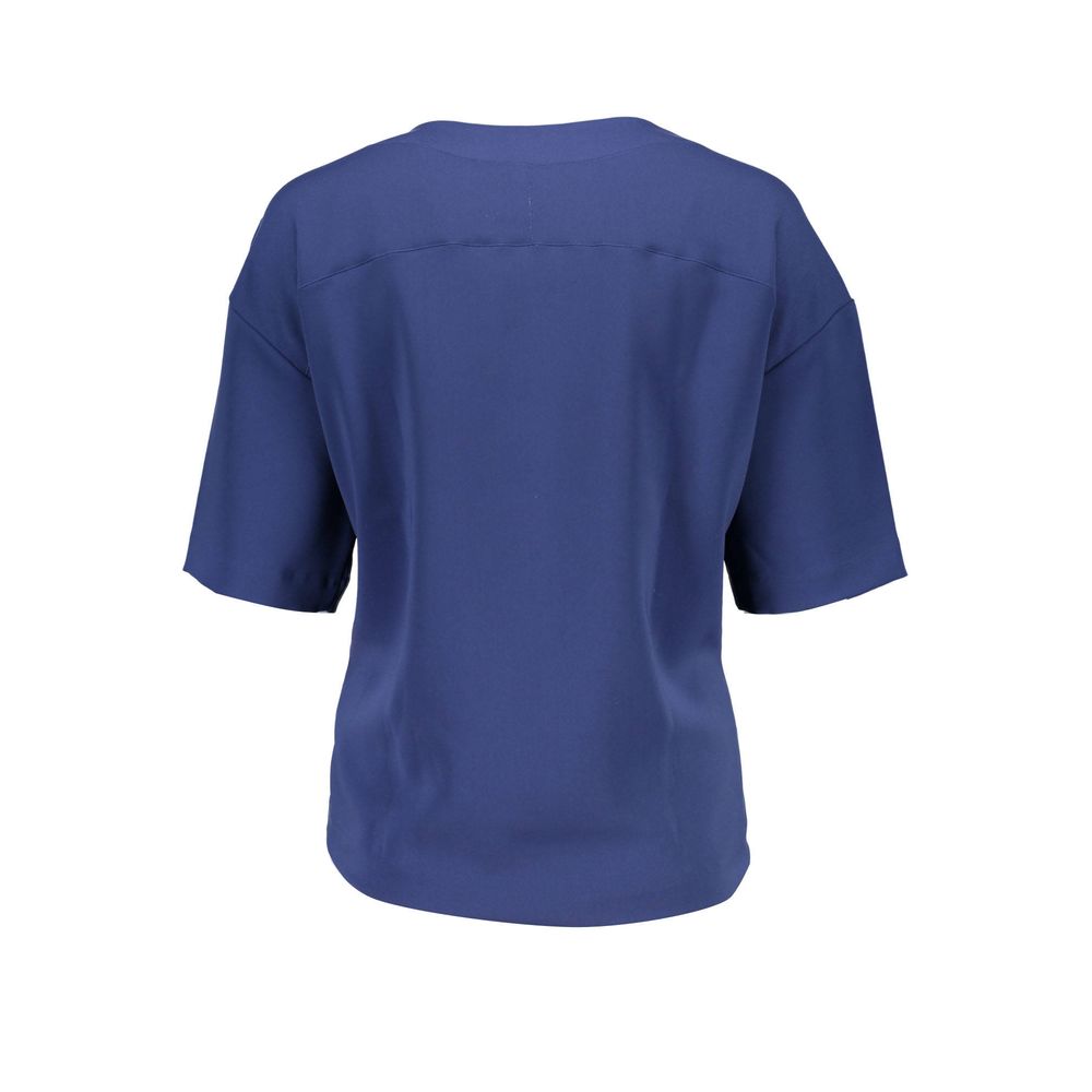 Gant Blue Cotton Unisex T-Shirt -   -  Gant.