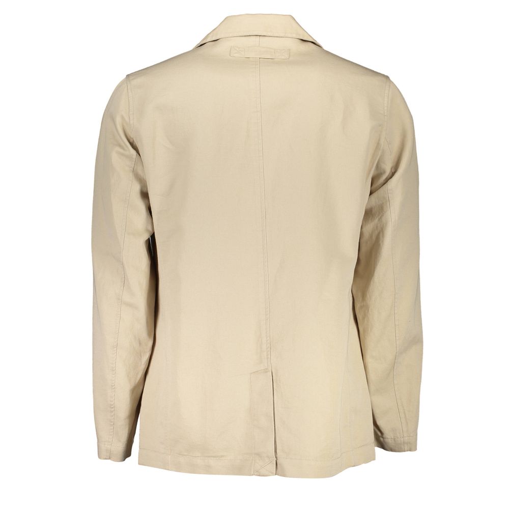 Gant Beige Cotton Jacket -   -  Gant.