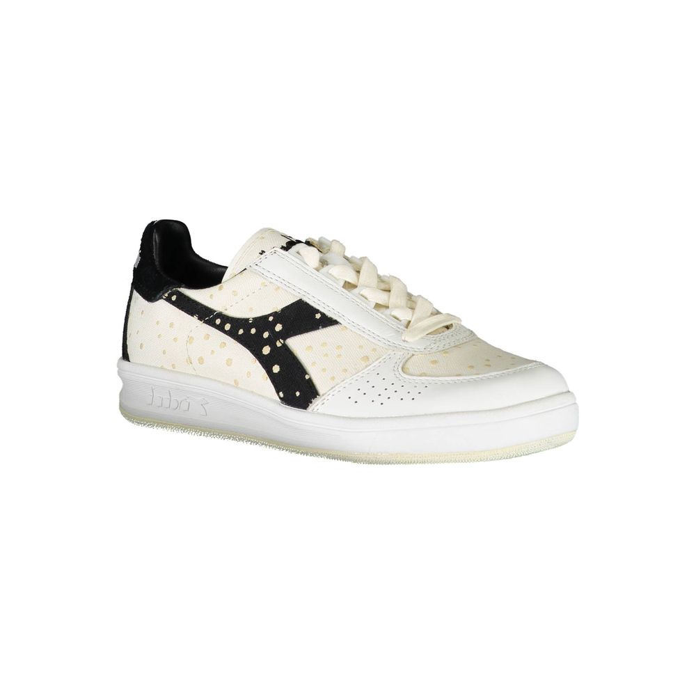 Diadora White Leather Women Sneaker -   -  Diadora.