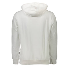 Napapijri White Cotton Men Sweater -   -  Napapijri.