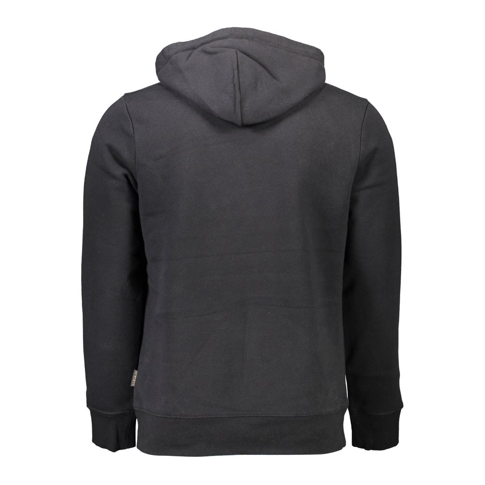 Napapijri Black Cotton Men Sweater -   -  Napapijri.