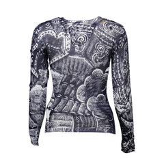 Desigual Blue Viscose Women Sweater -   -  Desigual.