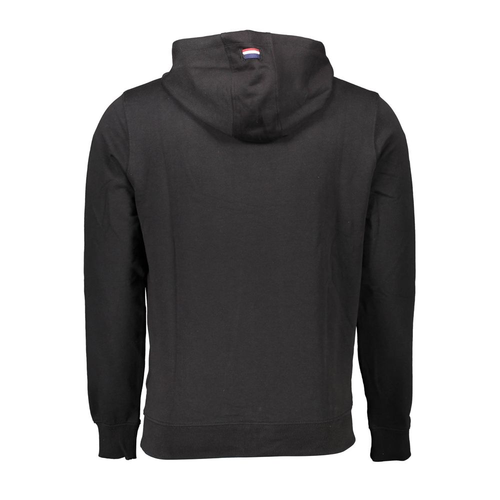 U.S. POLO ASSN. Black Cotton Men Sweater -   -  U.S. POLO ASSN..