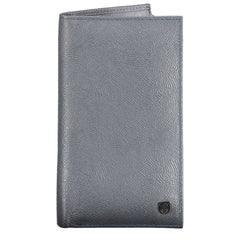 Sergio Tacchini Blue Leather Men Wallet -  Leather Wallet for Men -  Sergio Tacchini.
