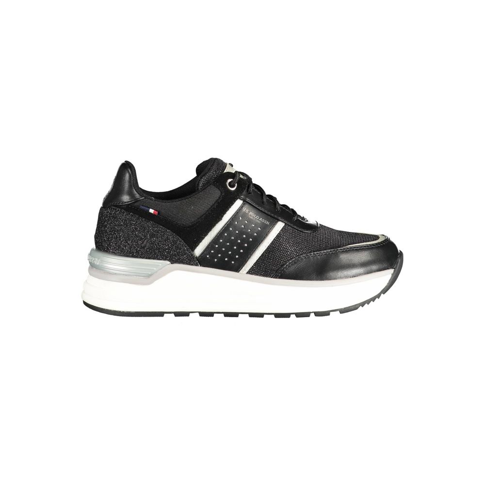 U.S. POLO ASSN. Black Polyester Sneaker -   -  U.S. POLO ASSN..