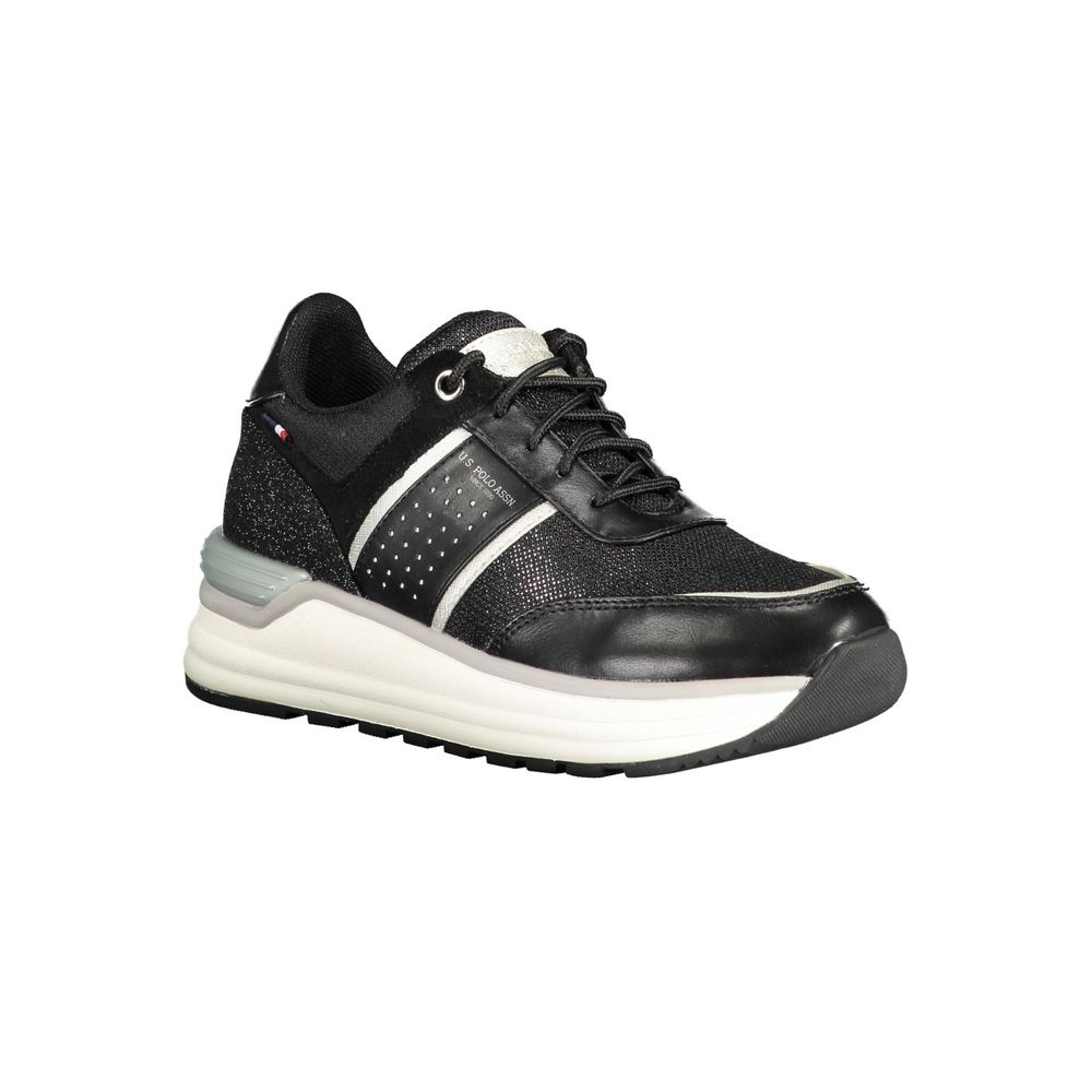 U.S. POLO ASSN. Black Polyester Sneaker -   -  U.S. POLO ASSN..