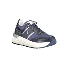 U.S. POLO ASSN. Blue Polyester Women Sneaker -   -  U.S. POLO ASSN..