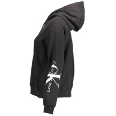 Calvin Klein Black Cotton Women Sweatshirt -   -  Calvin Klein.
