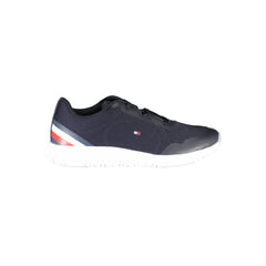 Tommy Hilfiger Blue Polyester Men Sneaker -   -  Tommy Hilfiger.