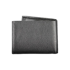 Calvin Klein Black Leather Men Wallet -  Leather Wallet for Men -  Calvin Klein.