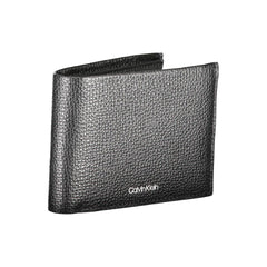 Calvin Klein Black Leather Men Wallet -  Leather Wallet for Men -  Calvin Klein.