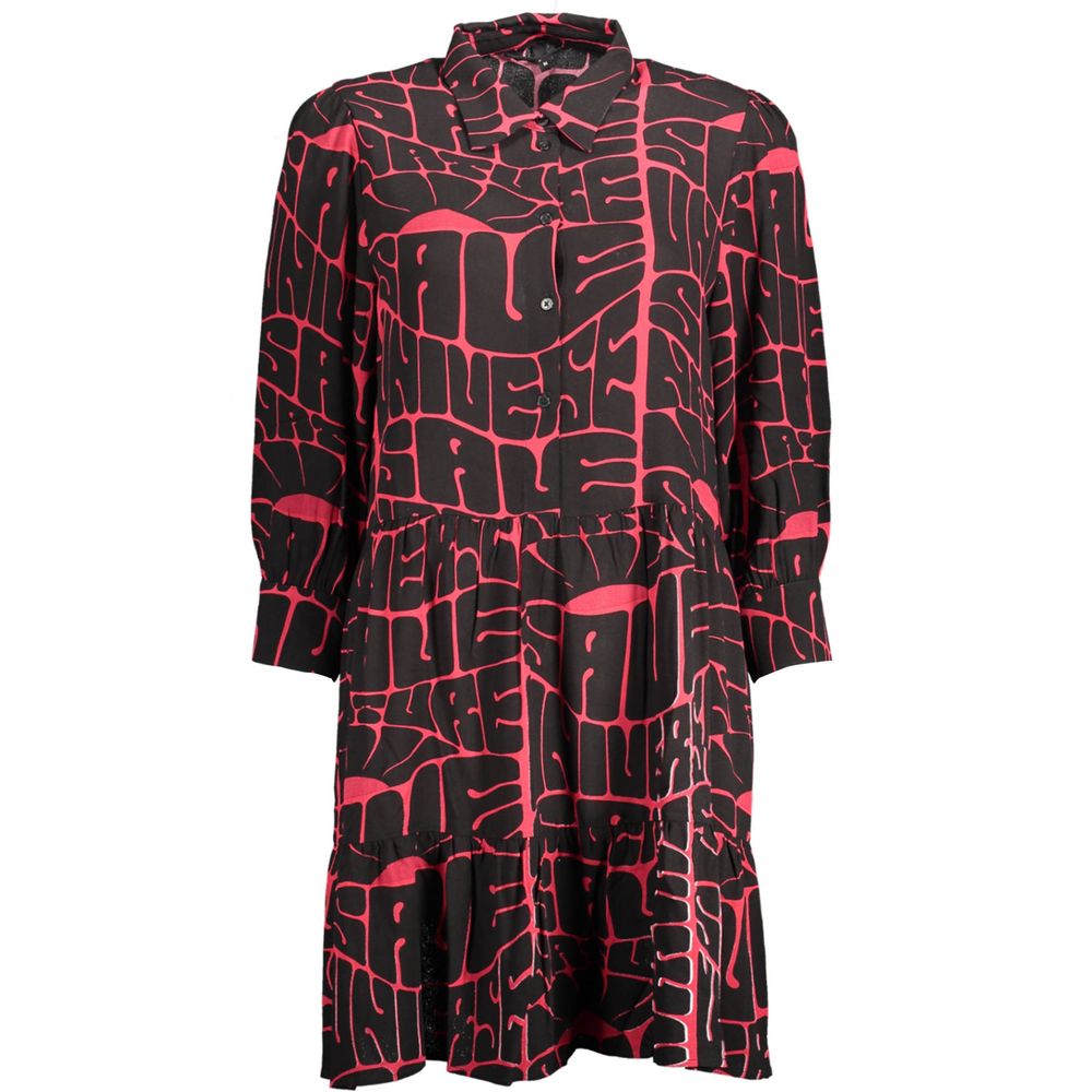 Desigual Black Viscose Women Dress -   -  Desigual.
