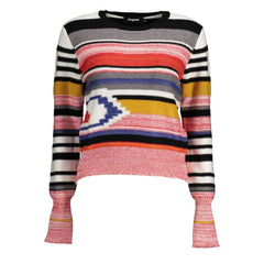 Desigual Red Viscose Women Sweater -   -  Desigual.