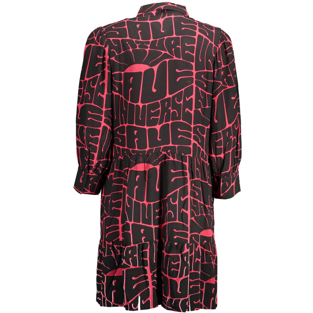 Desigual Black Viscose Women Dress -   -  Desigual.