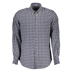 Harmont & Blaine Blue Cotton Men Shirt -   -  Harmont & Blaine.