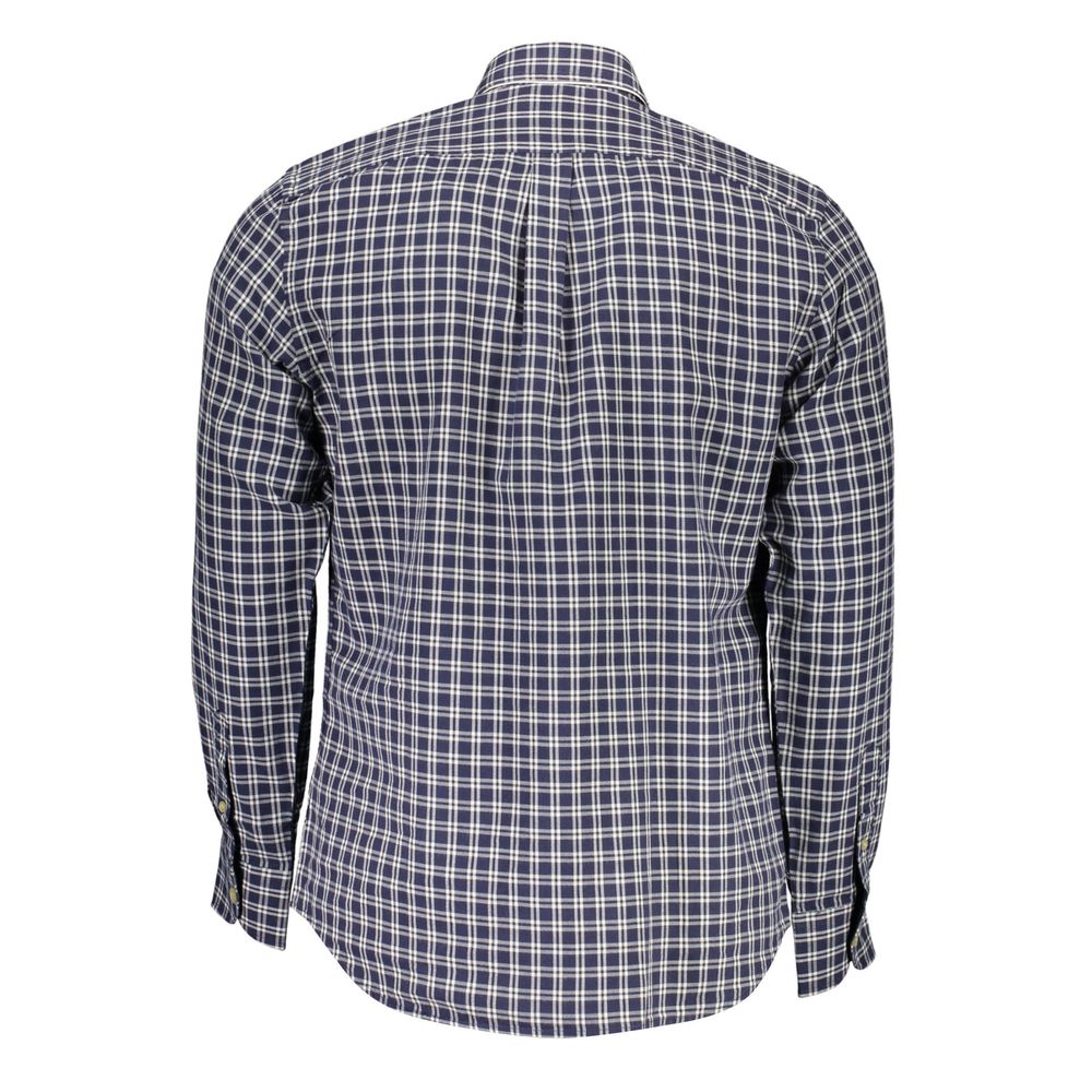 Harmont & Blaine Blue Cotton Men Shirt -   -  Harmont & Blaine.