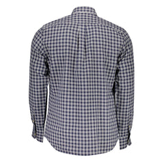Harmont & Blaine Blue Cotton Men Shirt -   -  Harmont & Blaine.
