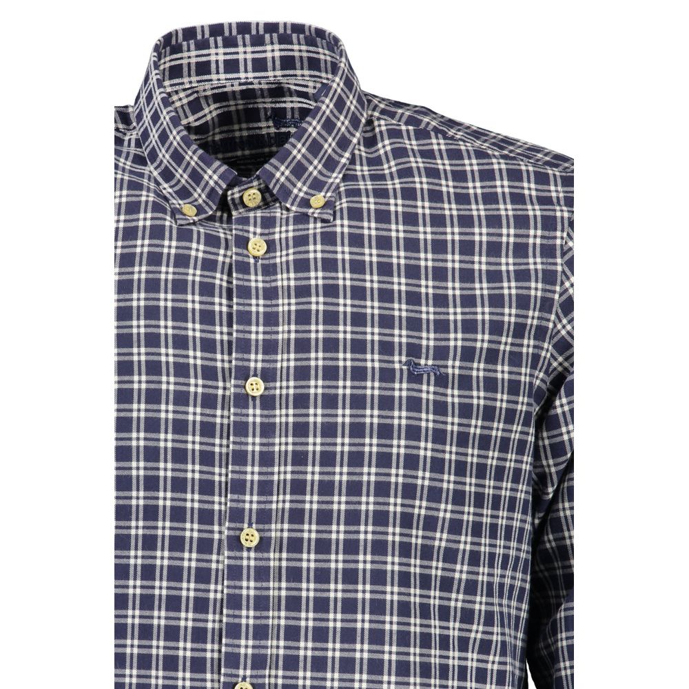Harmont & Blaine Blue Cotton Men Shirt -   -  Harmont & Blaine.
