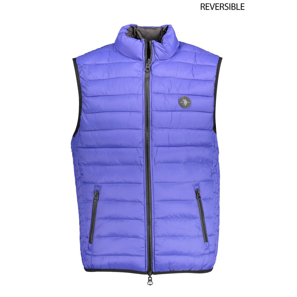 U.S. POLO ASSN. Blue Nylon Men Jacket -   -  U.S. POLO ASSN..