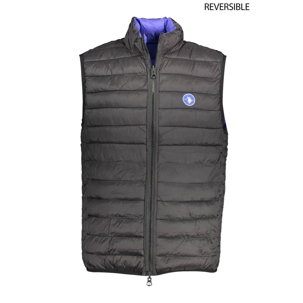 U.S. POLO ASSN. Blue Nylon Men Jacket -   -  U.S. POLO ASSN..