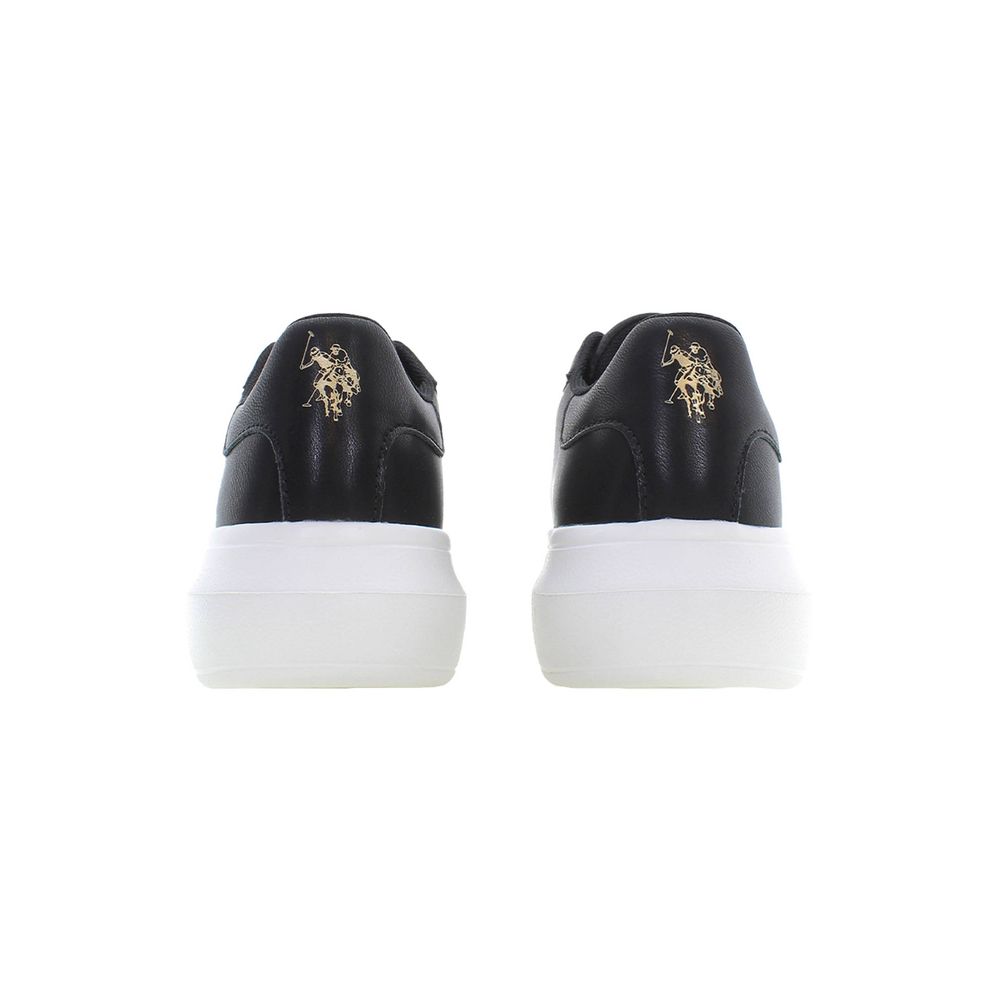 U.S. POLO ASSN. Black Polyester Women Sneaker -   -  U.S. POLO ASSN..