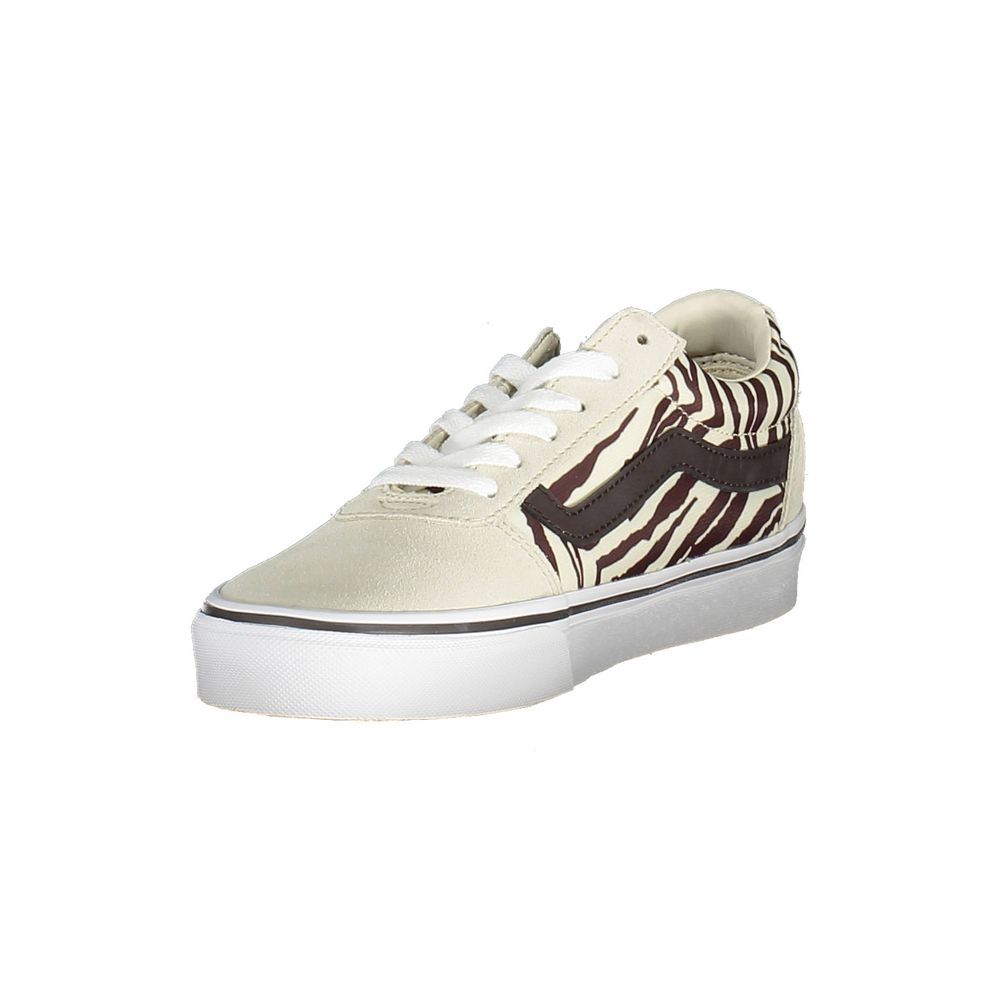 Vans Beige Leather Women Sneaker -   -  Vans.