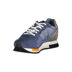 Blauer Blue Leather Men Sneaker -   -  Blauer.