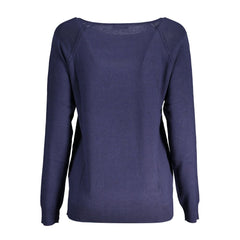 North Sails Blue Viscose Women Sweater -   -  North Sails.