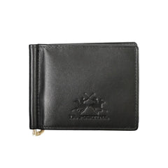 La Martina Black Leather Men Wallet -  Wallets for Men -  La Martina.