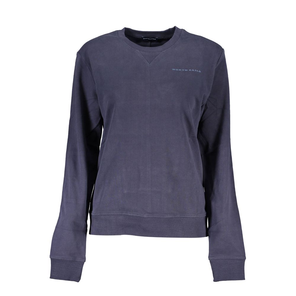 North Sails Blue Cotton Women Sweater -   -  North Sails.