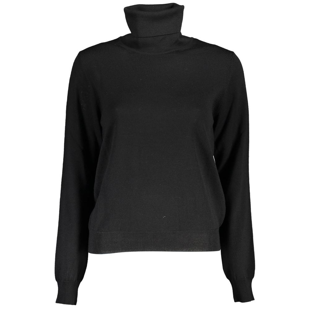 K-WAY Black Wool Sweater -   -  K-WAY.