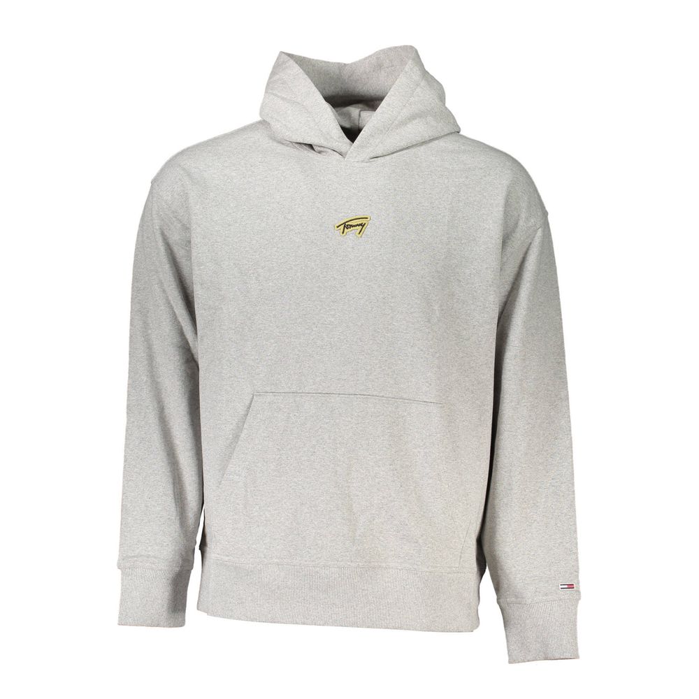 Tommy Hilfiger Gray Cotton Men Sweater -   -  Tommy Hilfiger.